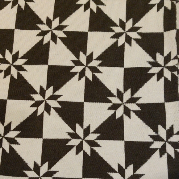 RHODE Black & White Geometric Midi Skirt - Picture 9 of 13